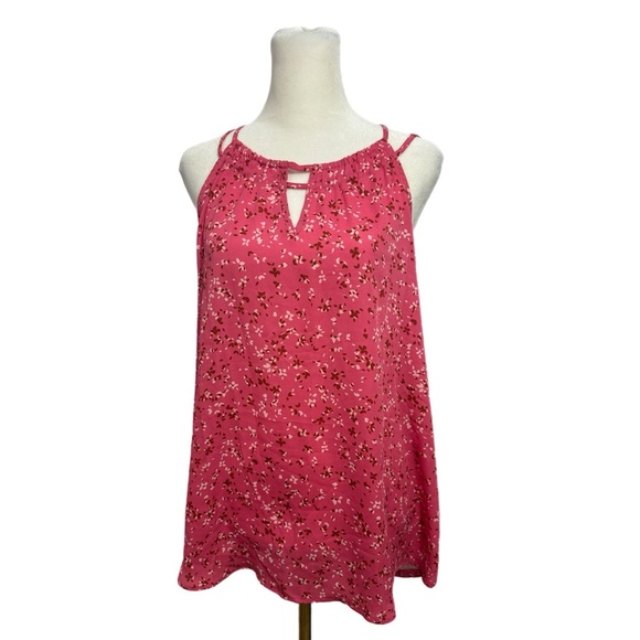 41 HAWTHORN Stitch Fix Cottage Floral Sleeveless Blouse Tank Top Women’s Sz XL - Picture 2 of 10